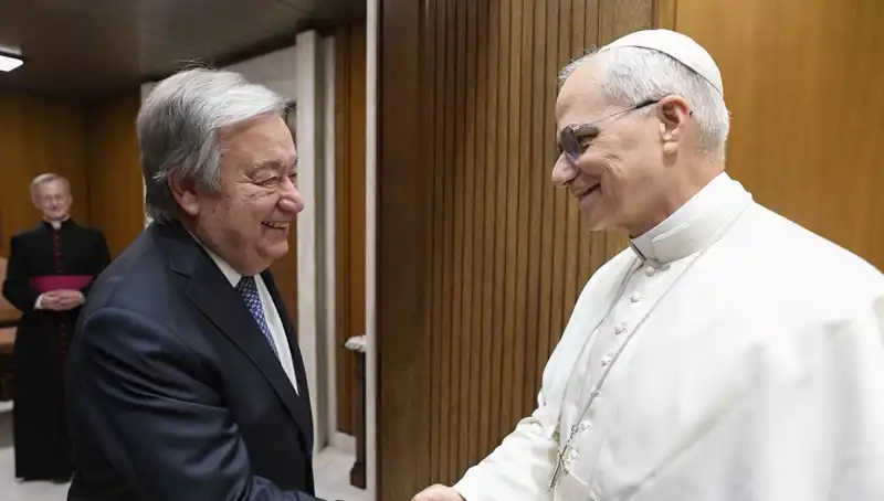 Papa Leo ve Guterres: Barış İçin Tarihi Buluşma