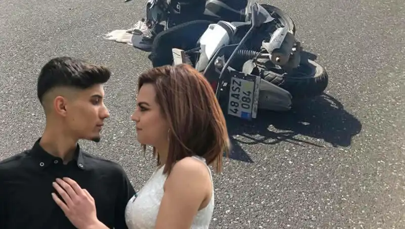 Genç Çiftin Motosiklet Kazası: Hayatları İki Dakikada Değişti