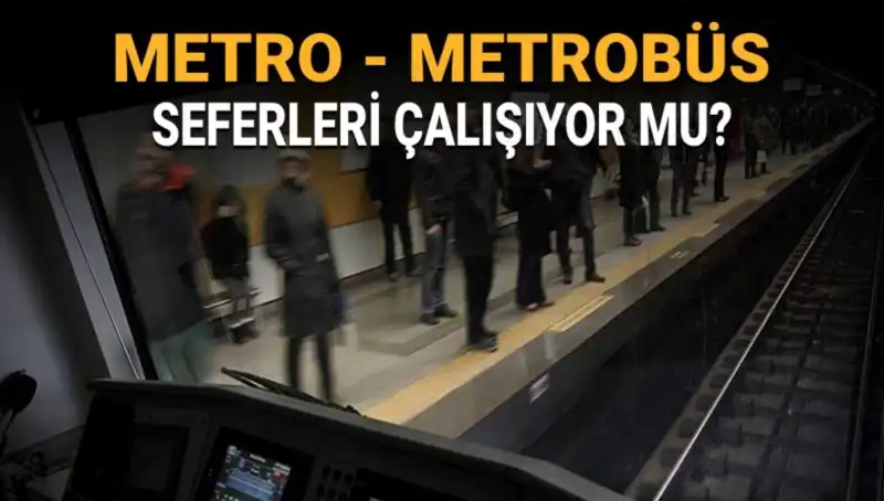 İstanbul'da Metrobüs ve Metro Seferleri Aktif mi? Güncel Durumu Öğrenin!