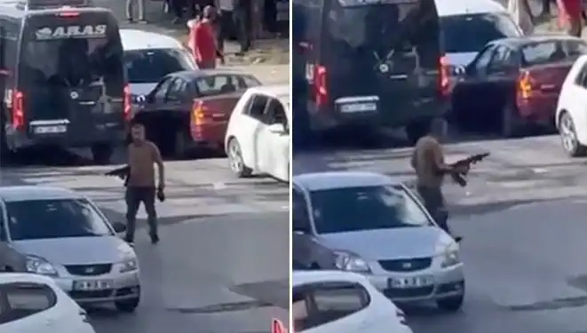 Başakşehir'de Pompalı Tüfekle Sokağa Çıkan Şahıs, Panik Yarattı