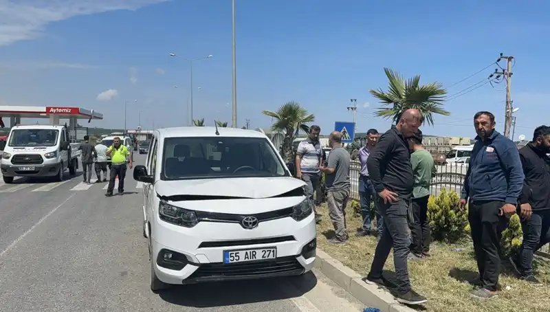 Samsun'da Bisiklet Sürücüsüne Çarpan Araç Kazası Hayat Aldı