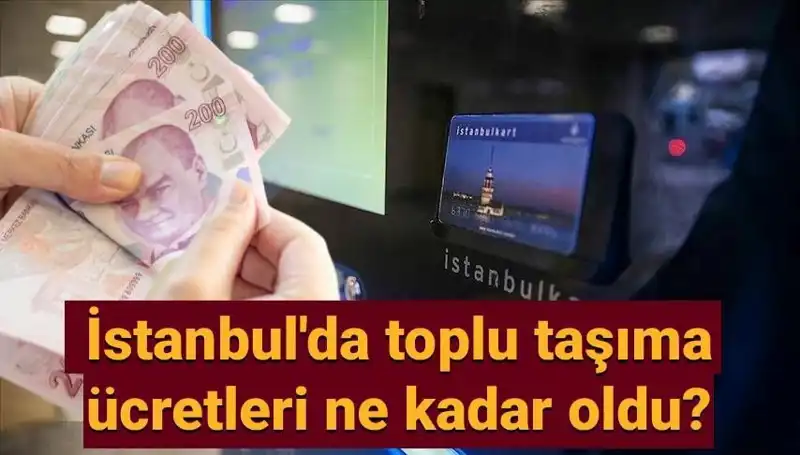 İstanbul’da Toplu Taşıma Ücretlerine Şok Zam! Yeni Fiyatlar Ne Olacak?