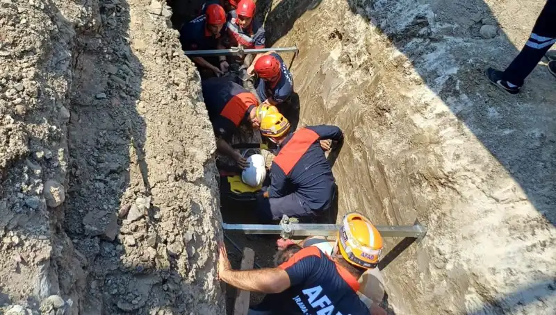 Göçük Altında Kalan İşçi Hayatına Kavuştu: Kurtarma Operasyonu Başarıyla Tamamlandı