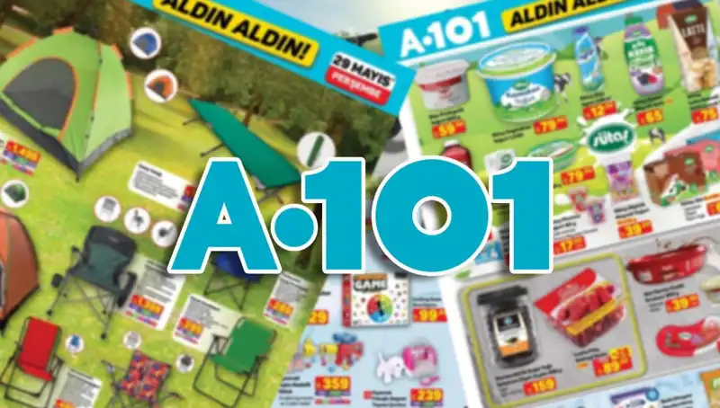 A101'de 29 Mayıs İndirimleriyle Yılın En Büyük Alışveriş Keyfi!