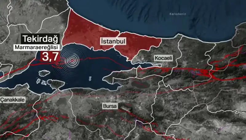 Marmara Denizi Sallandı: 3.7 Büyüklüğündeki Depremin Yansımaları