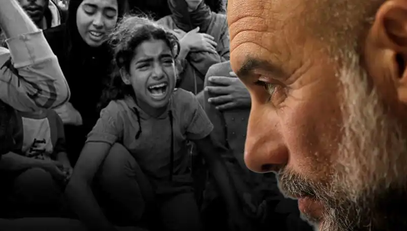 Pep Guardiola’dan Gazze Açıklaması: Duygularımı Kendi Vücudumda Hissediyorum
