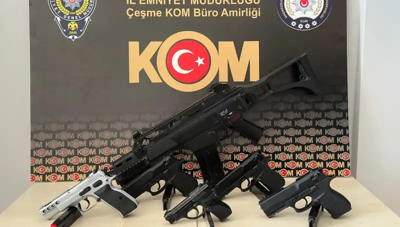 Çeşme'de Suç Örgütüne Şok Baskın: Üç Tutuklama Gerçekleşti